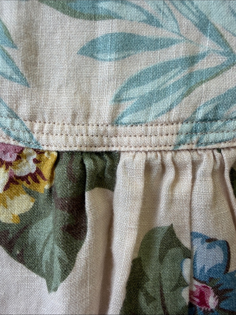 Zimmerman 100% linen Kali hibiscus tie dress - Picture 11 of 16